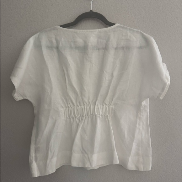NWOT Kelsey collective 100% linen top - Picture 3 of 4